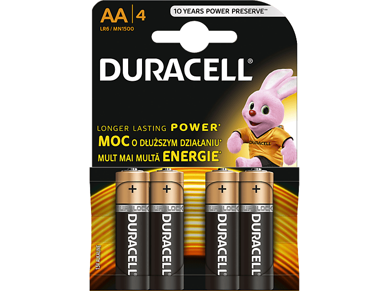 DURACELL Duracell BSC 4 db AA elem