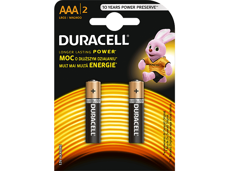 DURACELL Duracell BSC 2 db AAA elem