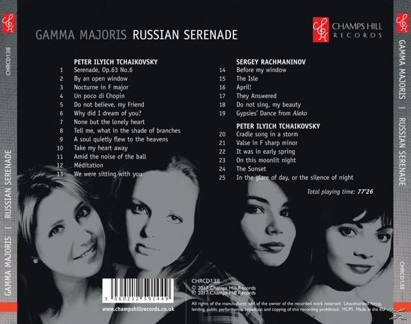 Gamma Majoris Ensemble - Russian Serenade-Kammermusik  - (CD)