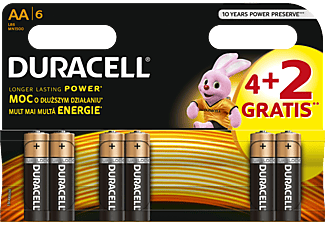 DURACELL BSC 4+2 db AA DL elem