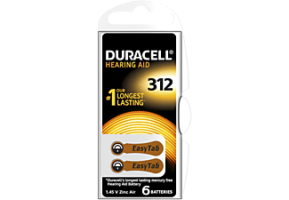 DURACELL DA312 6db elem(hallókészülék)