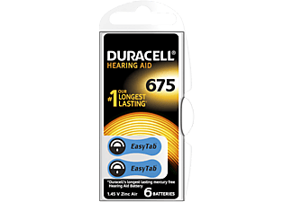 DURACELL DA675 6db elem(hallókészülék)