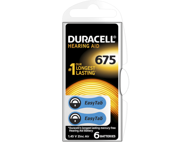 DURACELL DA675 6db elem hall k sz l k MediaMarkt online v s rl s