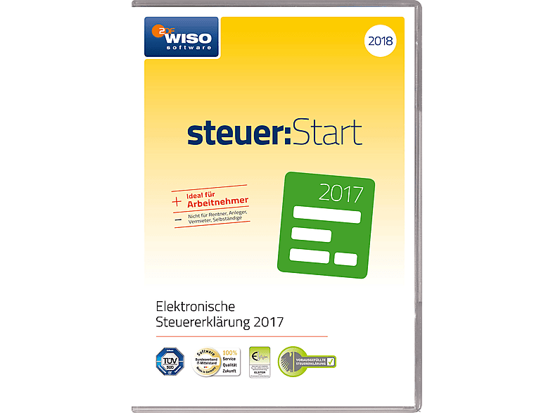 Wiso steuer 2017 update auf 2018