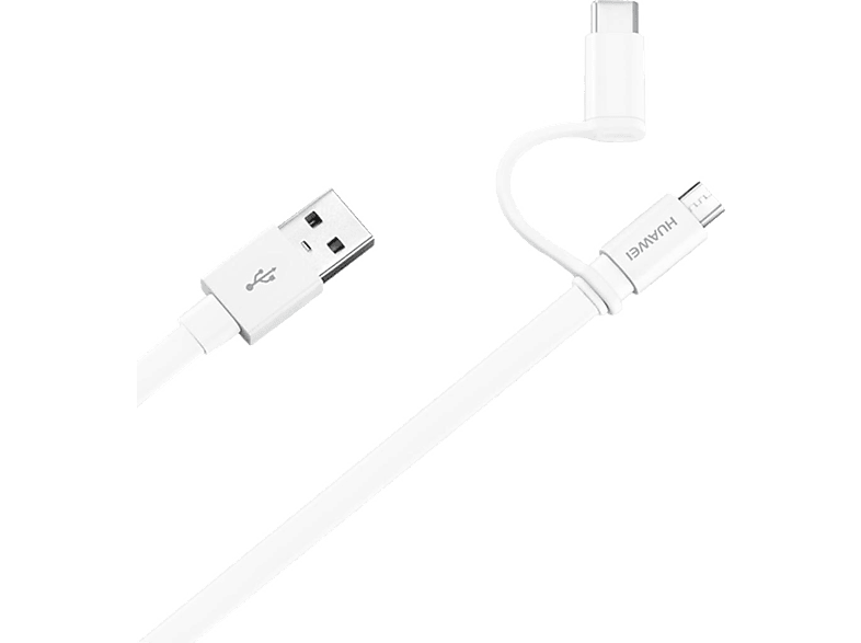 HUAWEI USB-kabel Wit (HUA-CABCOMBIUSBC-WHT)