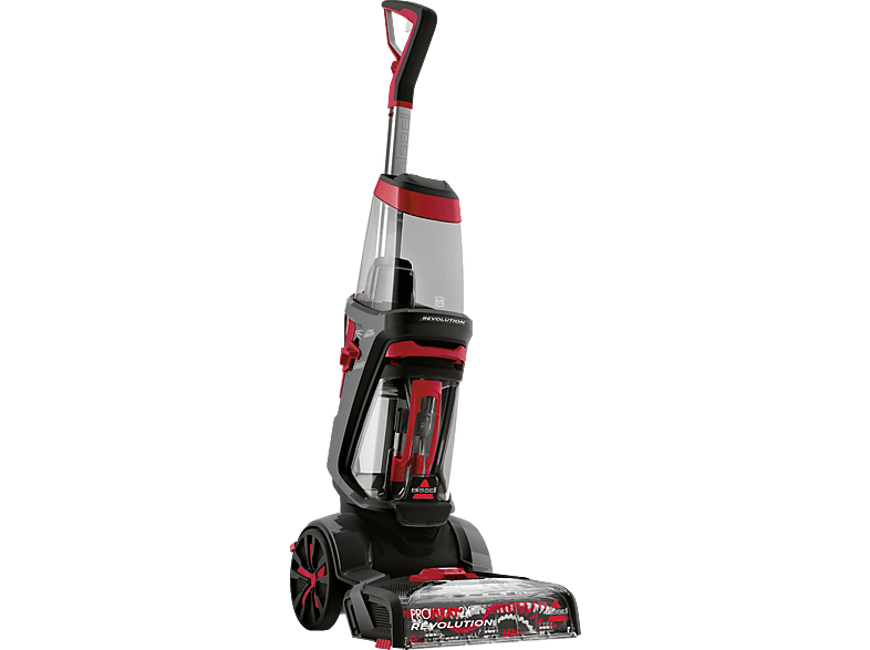 Bissell 1858N Revolution 2X Proheat Teppichreiniger, Rot / Titan