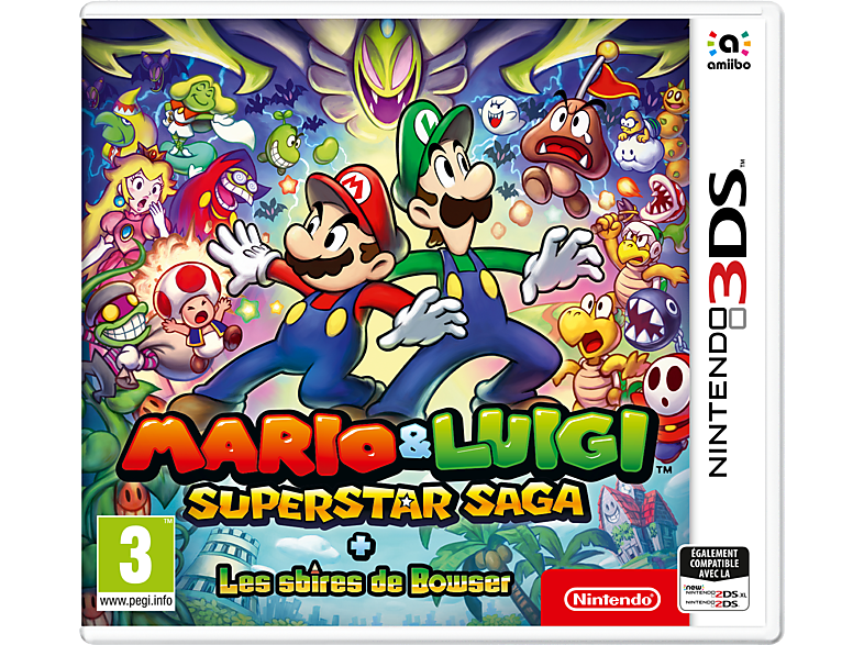 Mario & Luigi: Superstar Saga + Bowsers Minions FR 3DS