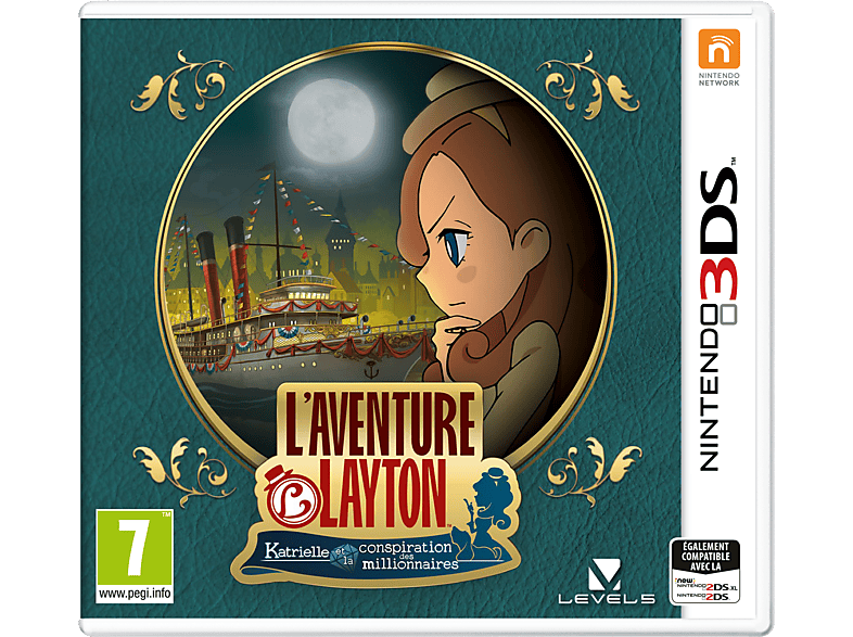 l'Aventure Layton : Katrielle et la conspiration des millionnaires FR 3DS