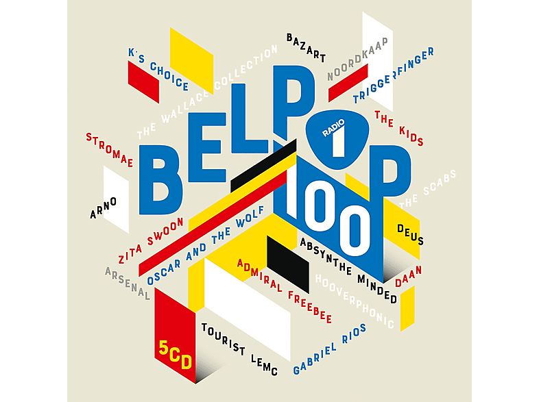 Verschillende artiesten - Radio 1 - Belpop 100 CD