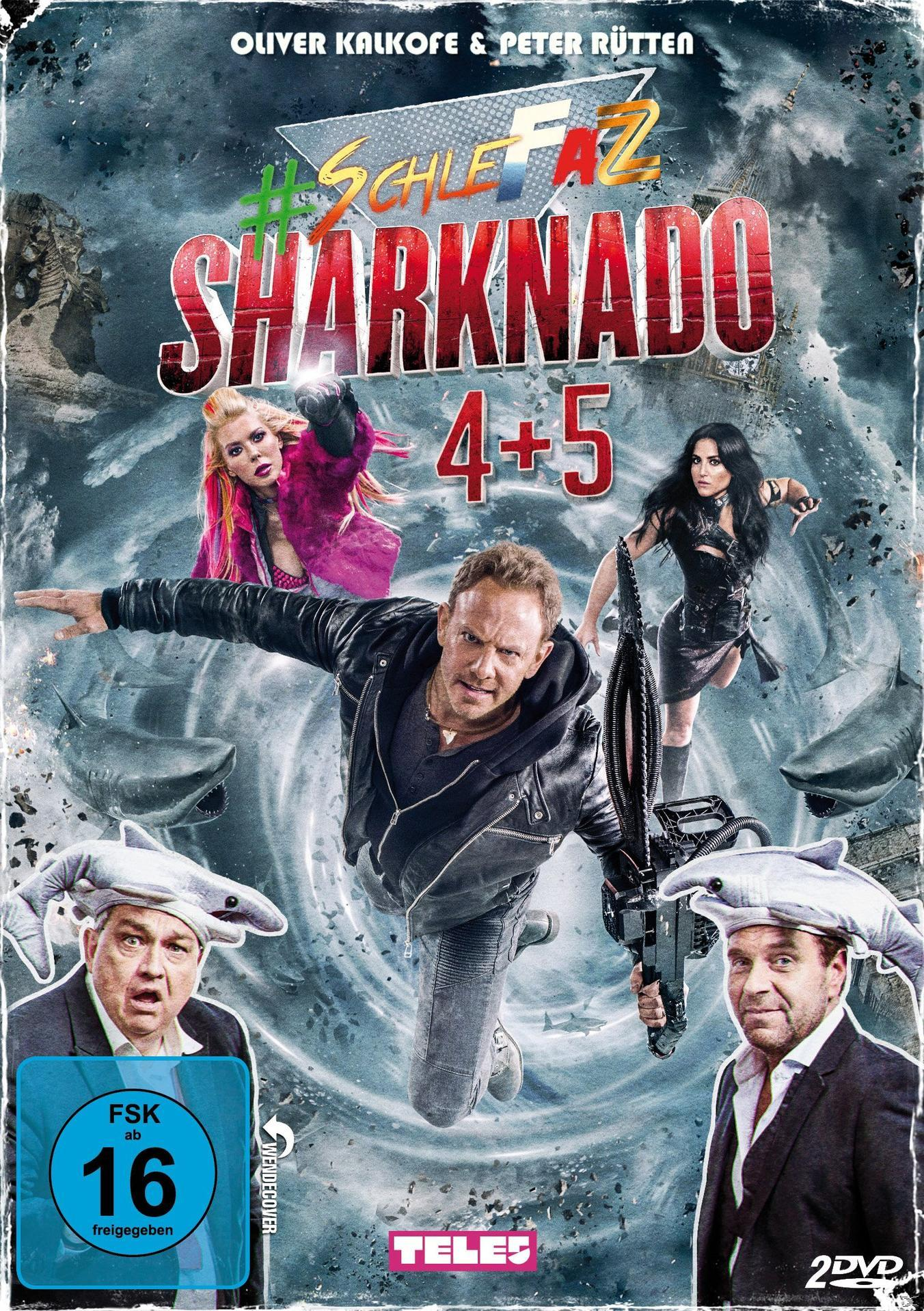 DVD 4+5 Sharknado: - #SchleFaZ