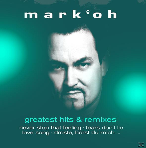 Albumcover mit einem Mannesgesicht und Text. Der Titel lautet 'mark oh'.