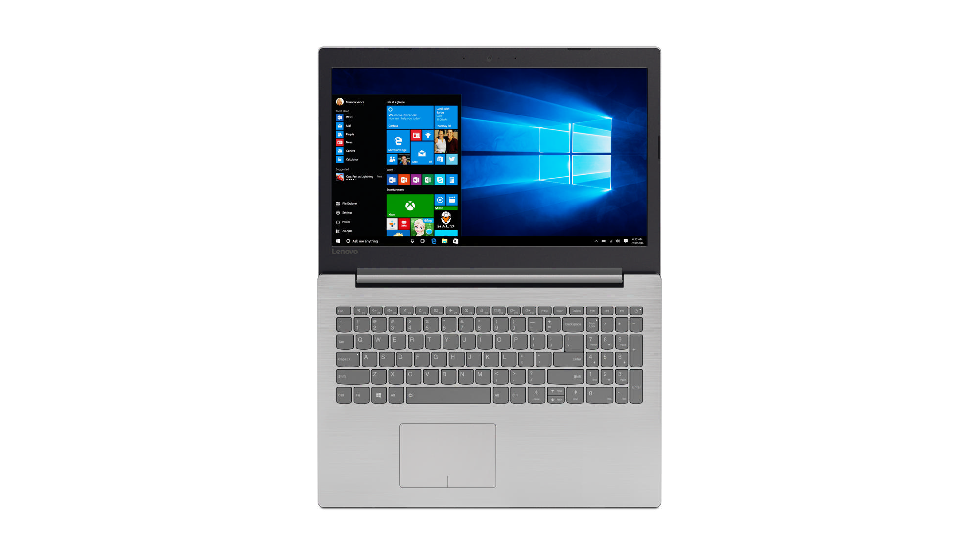 LENOVO Ideapad 320 AMD A12-9720P-8GB DDR4-1TB-Radeon530 2GB DDR5-15.6"HD Ekran-Win10-Gri 80XS008NTX