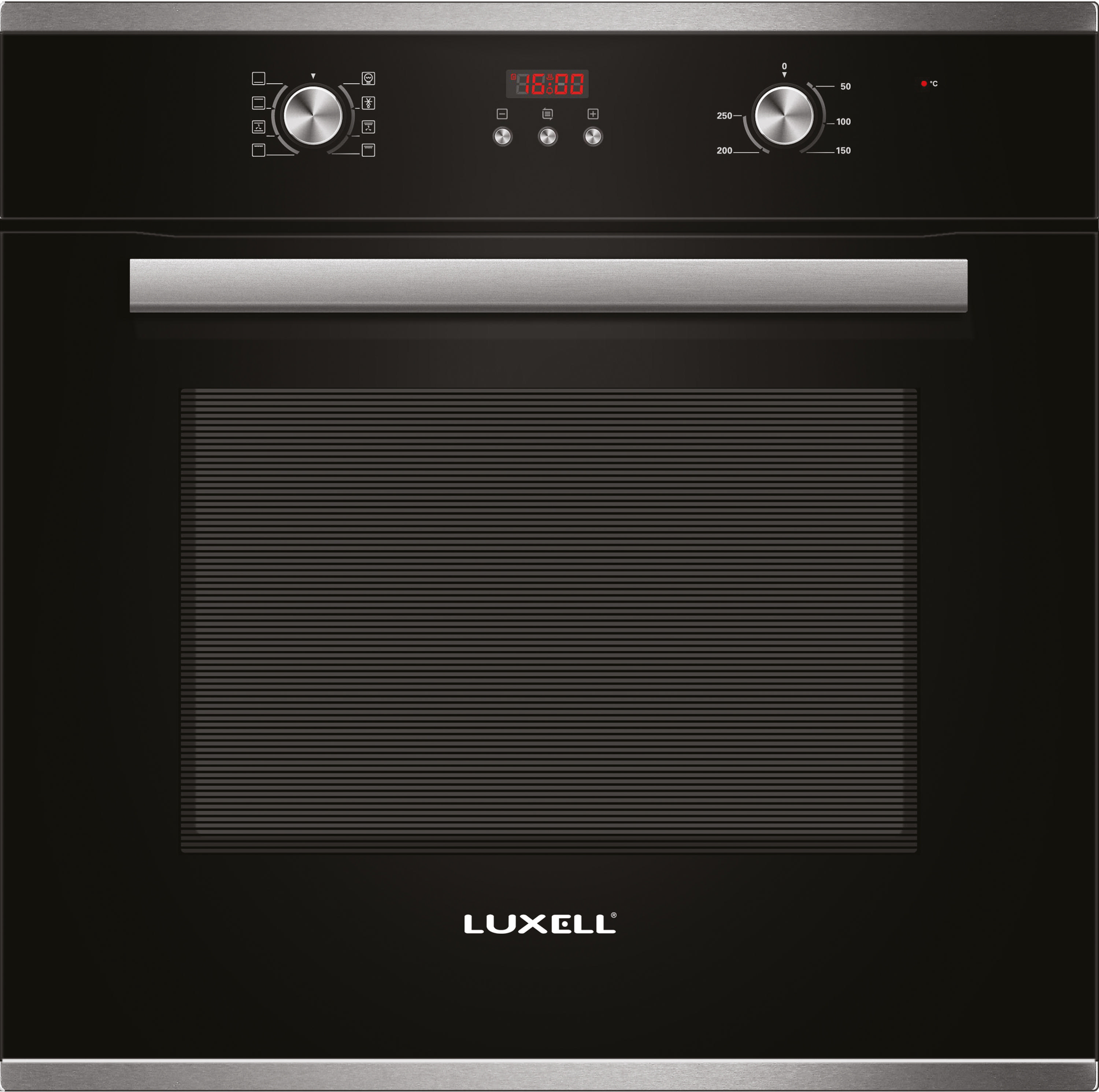 LUXELL Ankastre Set Siyah 735/40TAHDF/4206