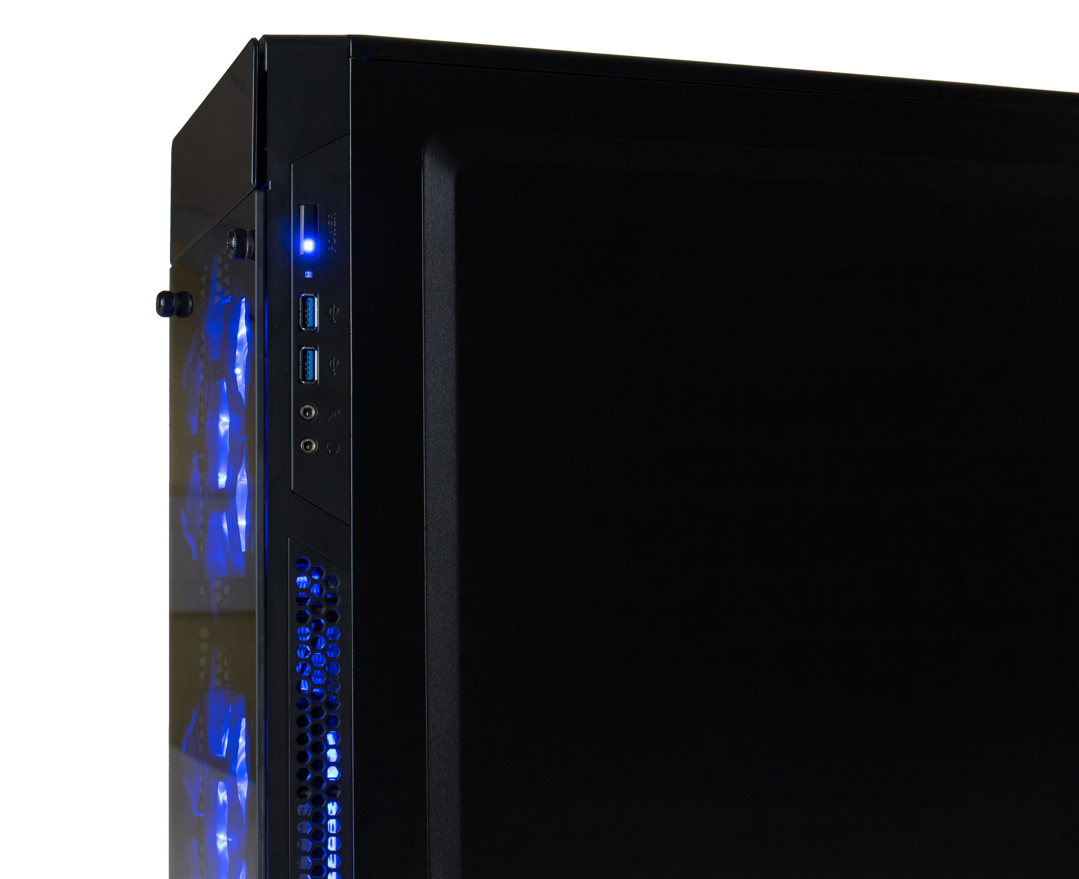 HYRICAN STRIKER-X 5761 BLUE I7-8700K/16GB/240GB+2TB - Intel® Core™ i7 i7-8700K - 16 GB - 240 GB - NVIDIA GeForce® GTX 1080 - Windows 10