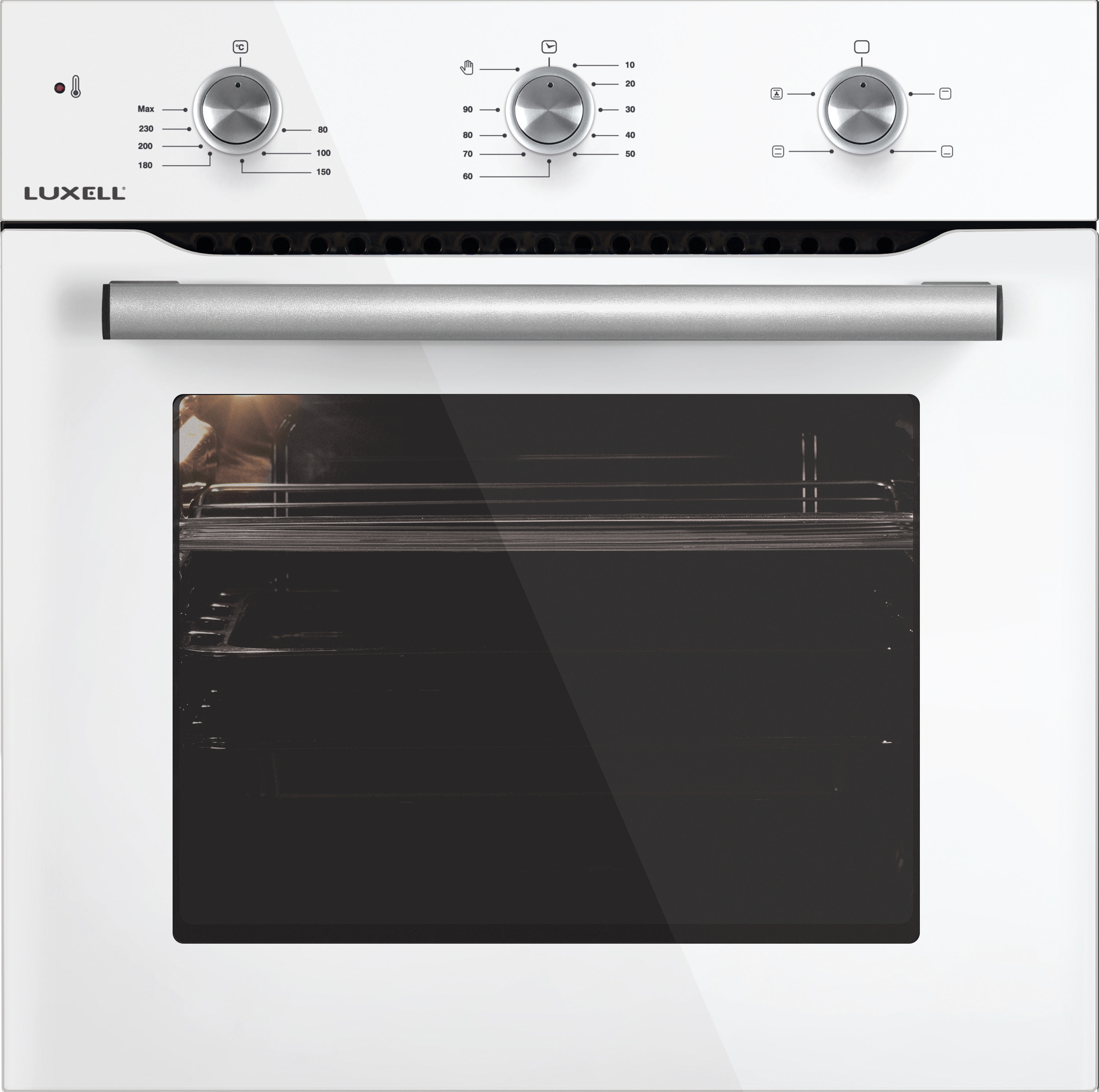 LUXELL Ankastre Set Beyaz 735/40TAHDF/A6SF3