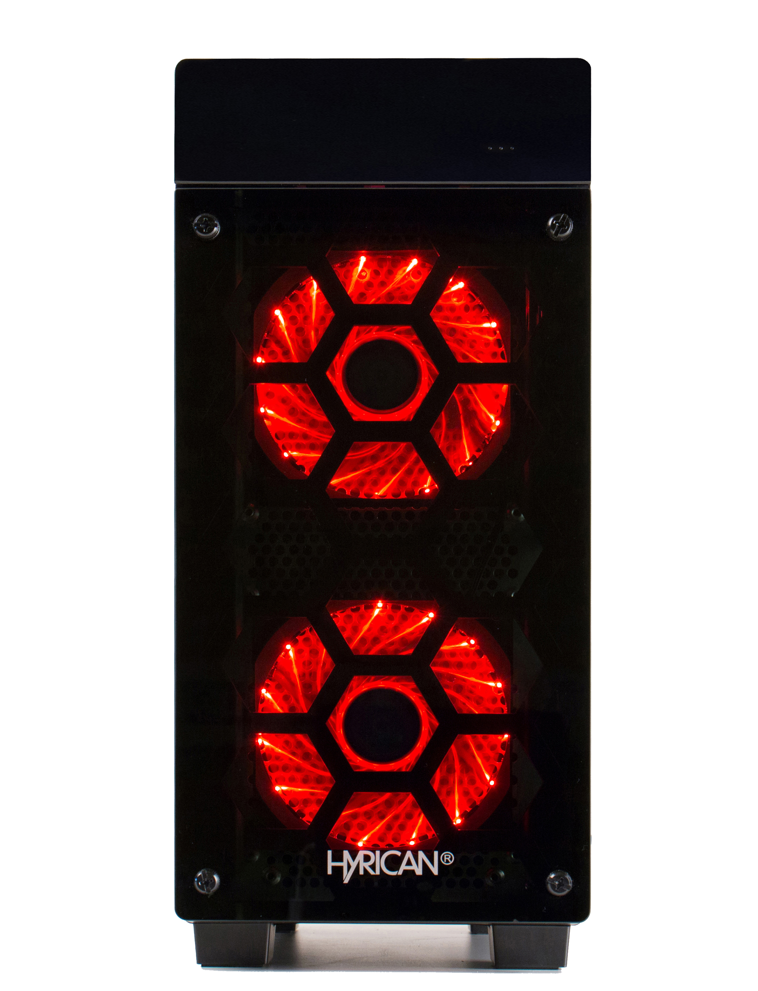 HYRICAN STRIKER 5652 RED I7-7700/8GB/120GB SSD+1TB - Intel® Core™ i7 i7-7700 - 8 GB - 120 GB - NVIDIA GeForce® GTX 1060 - Windows 10