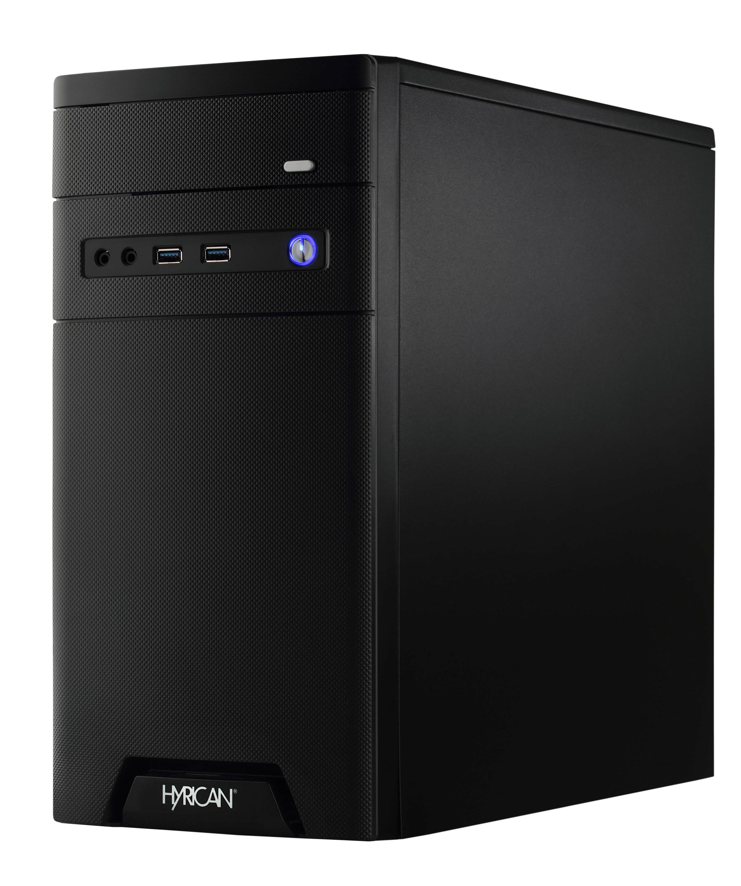 HYRICAN CyberGamer 5713 - AMD Athlon™ II X4 X4 950 - 16 GB - 120 GB - NVIDIA GeForce® GTX 1050 Ti - Windows 10 Home (64 Bit)