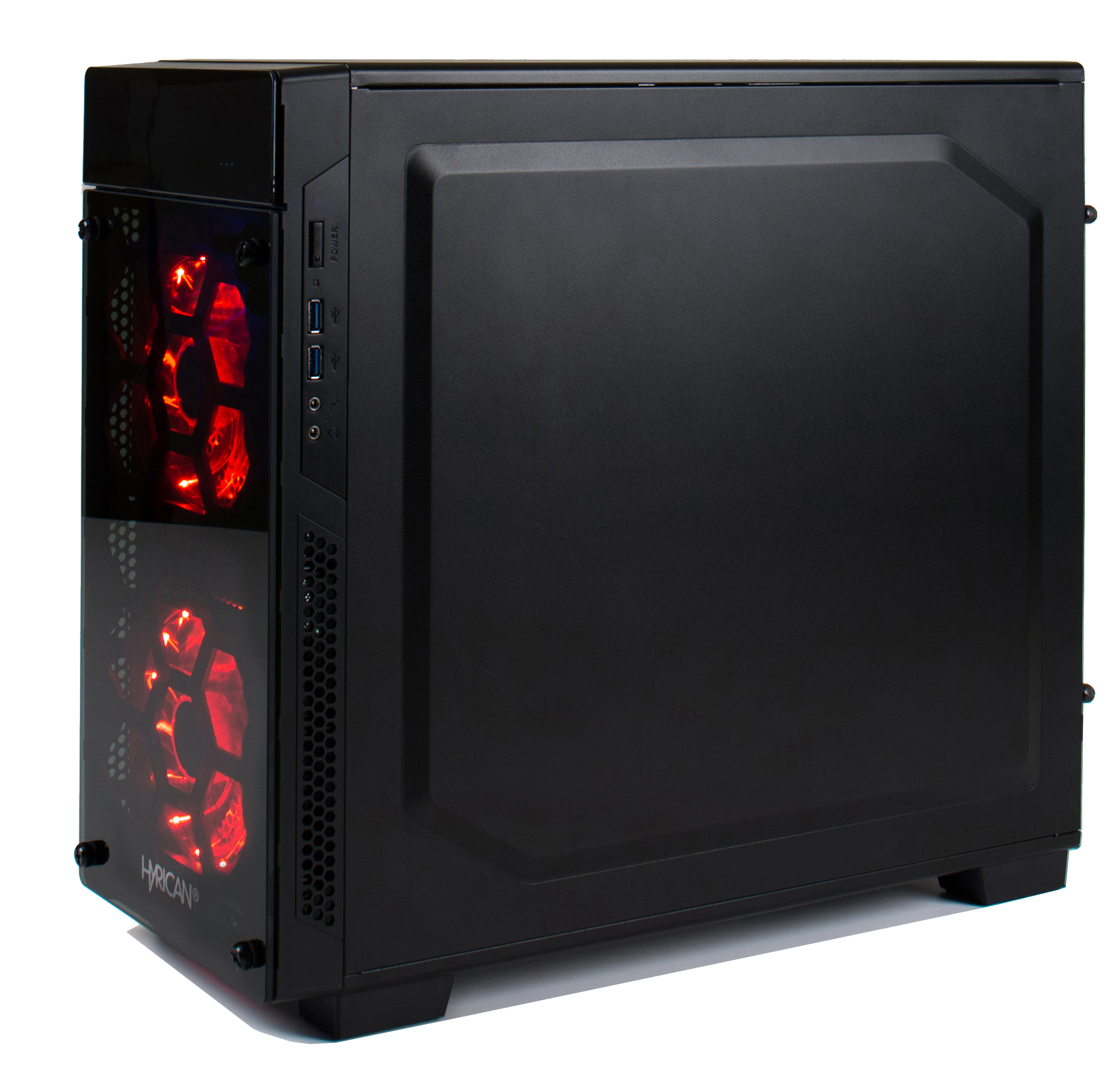 HYRICAN STRIKER 5652 RED I7-7700/8GB/120GB SSD+1TB - Intel® Core™ i7 i7-7700 - 8 GB - 120 GB - NVIDIA GeForce® GTX 1060 - Windows 10