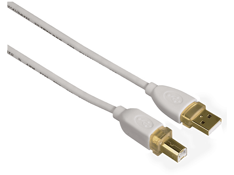 HAMA USB-A / USB-B-kabel 3 m (78463)