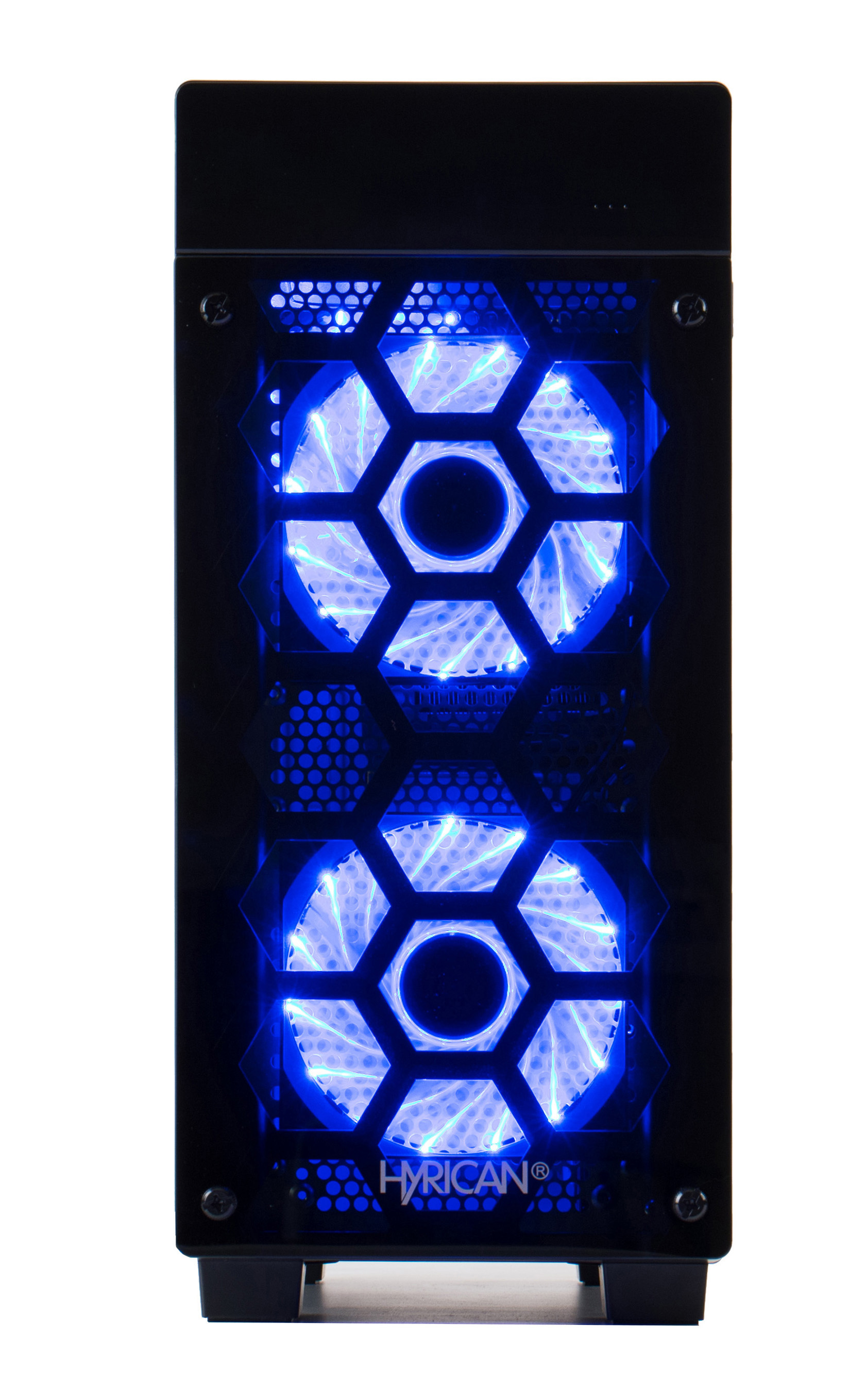HYRICAN STRIKER-X 5761 BLUE I7-8700K/16GB/240GB+2TB - Intel® Core™ i7 i7-8700K - 16 GB - 240 GB - NVIDIA GeForce® GTX 1080 - Windows 10