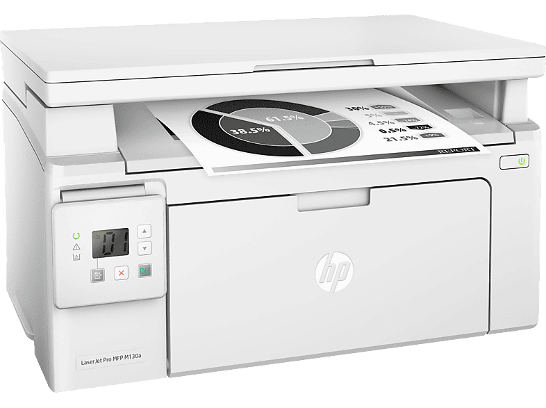 Impresora Hp Laserjet pro m130a monocromo 600 x ppp 22 ppm usb mfp a4 color g3q57a 22ppm 600x600 1200ppp 2.0