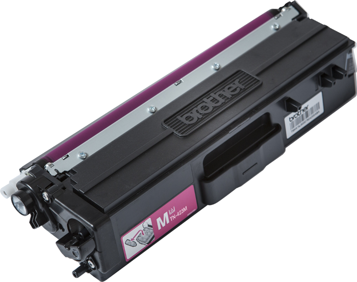 Une image avec 80% et le texte sur le matériau recyclé dans les cartouches de toner HP.