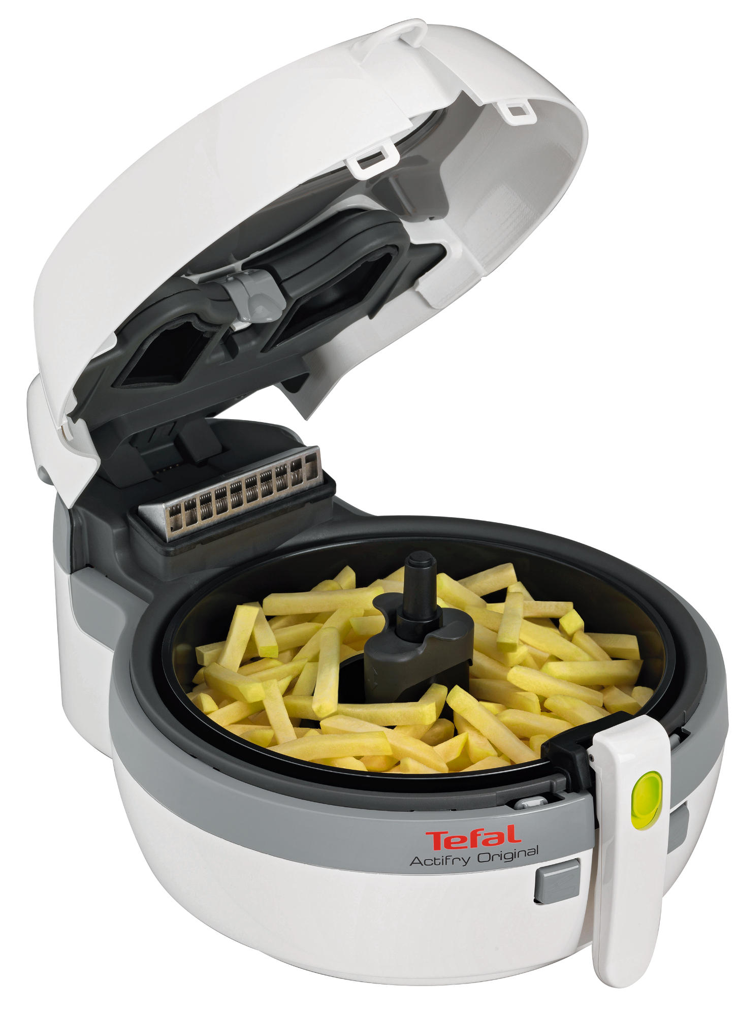 TEFAL FZ 7100 ActiFry Heißluftfritteuse 1400 Watt Weiß/Grau