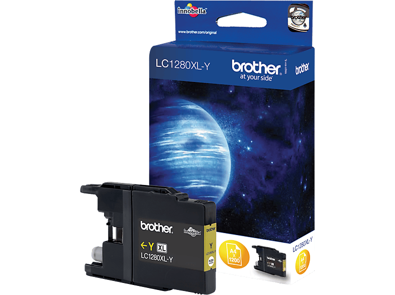 BROTHER LC-1280XLY Blister Geel
