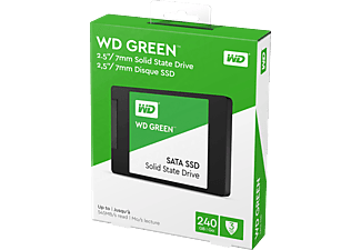 WESTERN DIGITAL Green - Interne Festplatte SSD (SSD, 240 GB, Grün/Schwarz)
