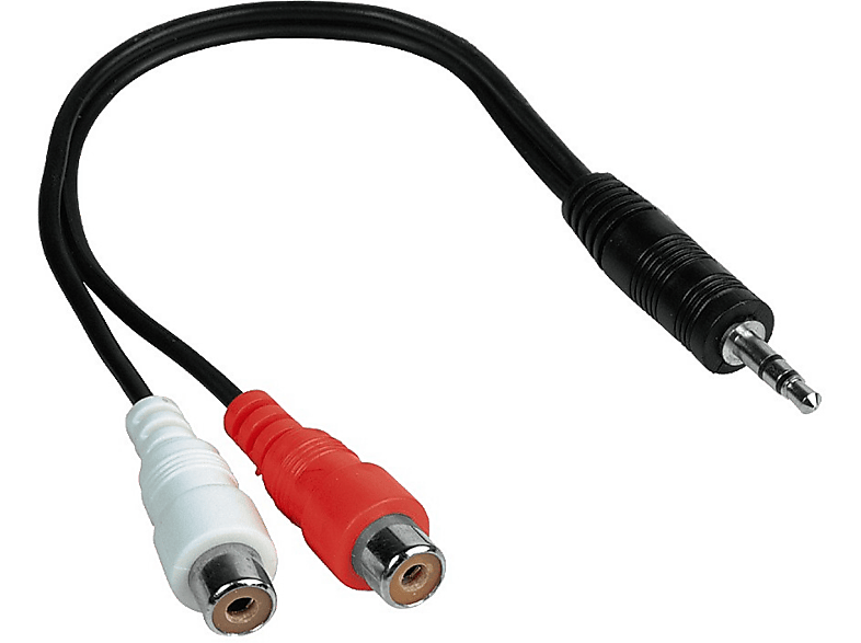 HAMA RCA / 3.5 mm jack-kabel 0.15 m (75042190)