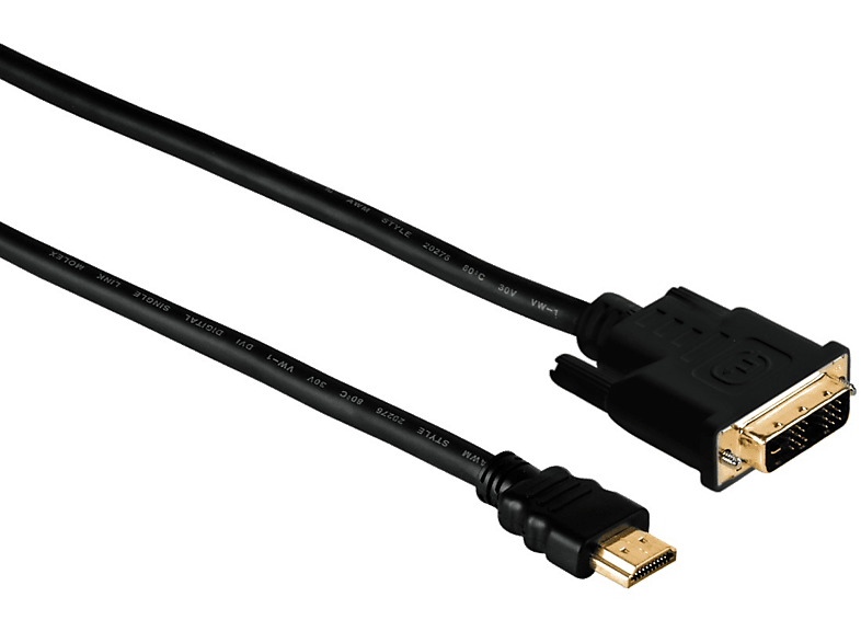 HAMA HDMI / DVI-kabel 2 m (75034033)