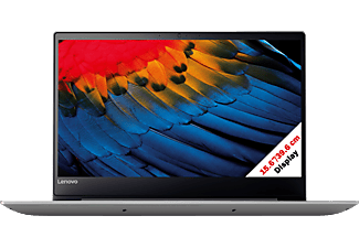 LENOVO-IDEA IdeaPad 720-15IKB - Notebook (15.6 ", 128 GB SSD + 1 TB HDD, Grau)