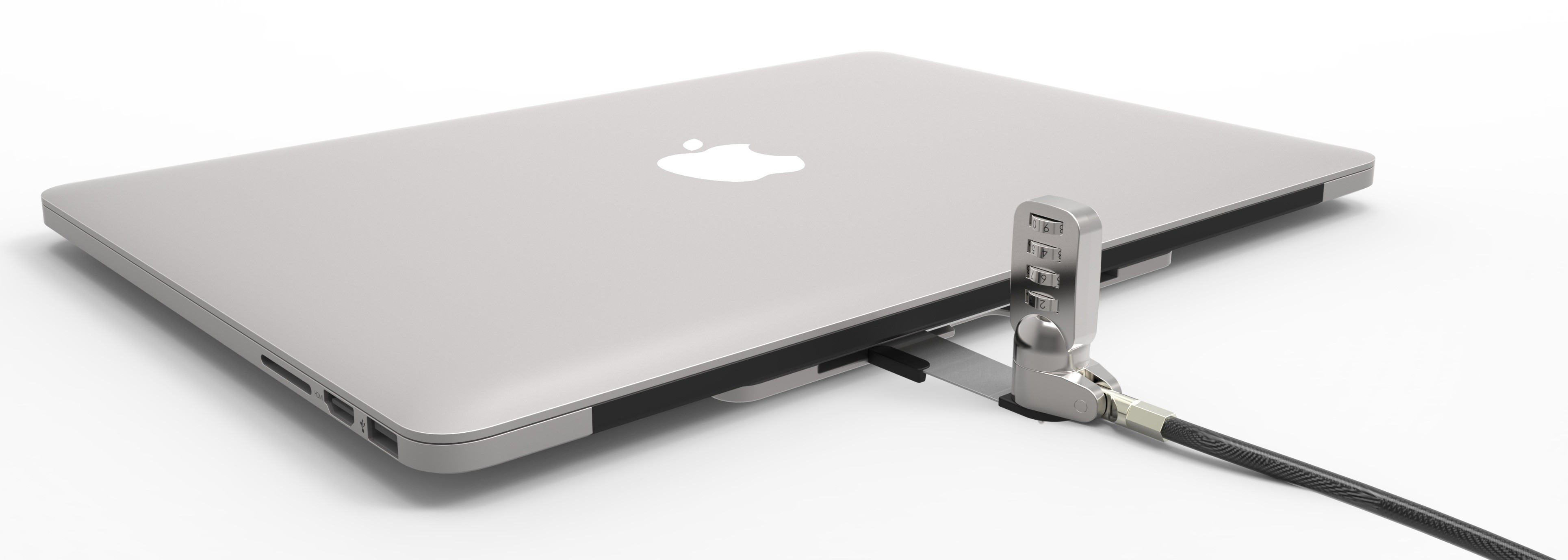 COMPULOCKS Tablet und Laptop Schloss, Universal, Universal, Silber