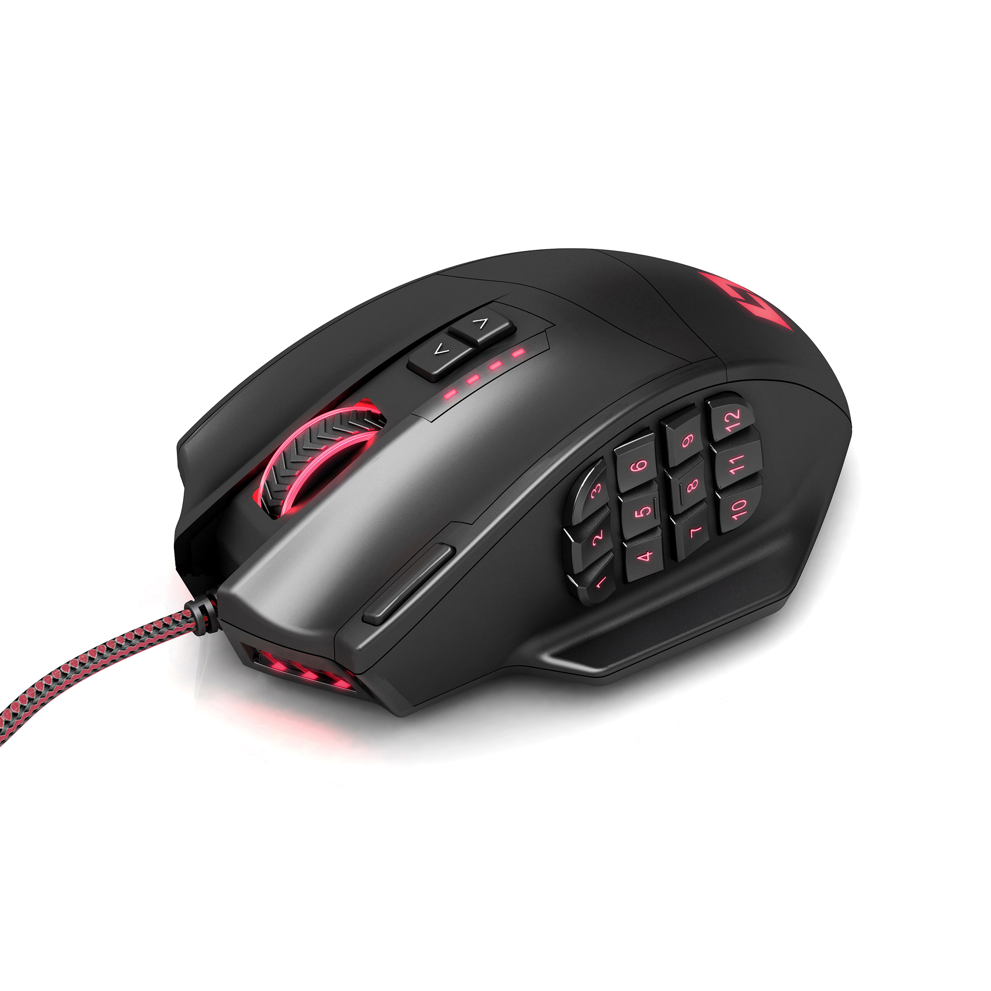 LIONCAST LM30 Maus, Schwarz