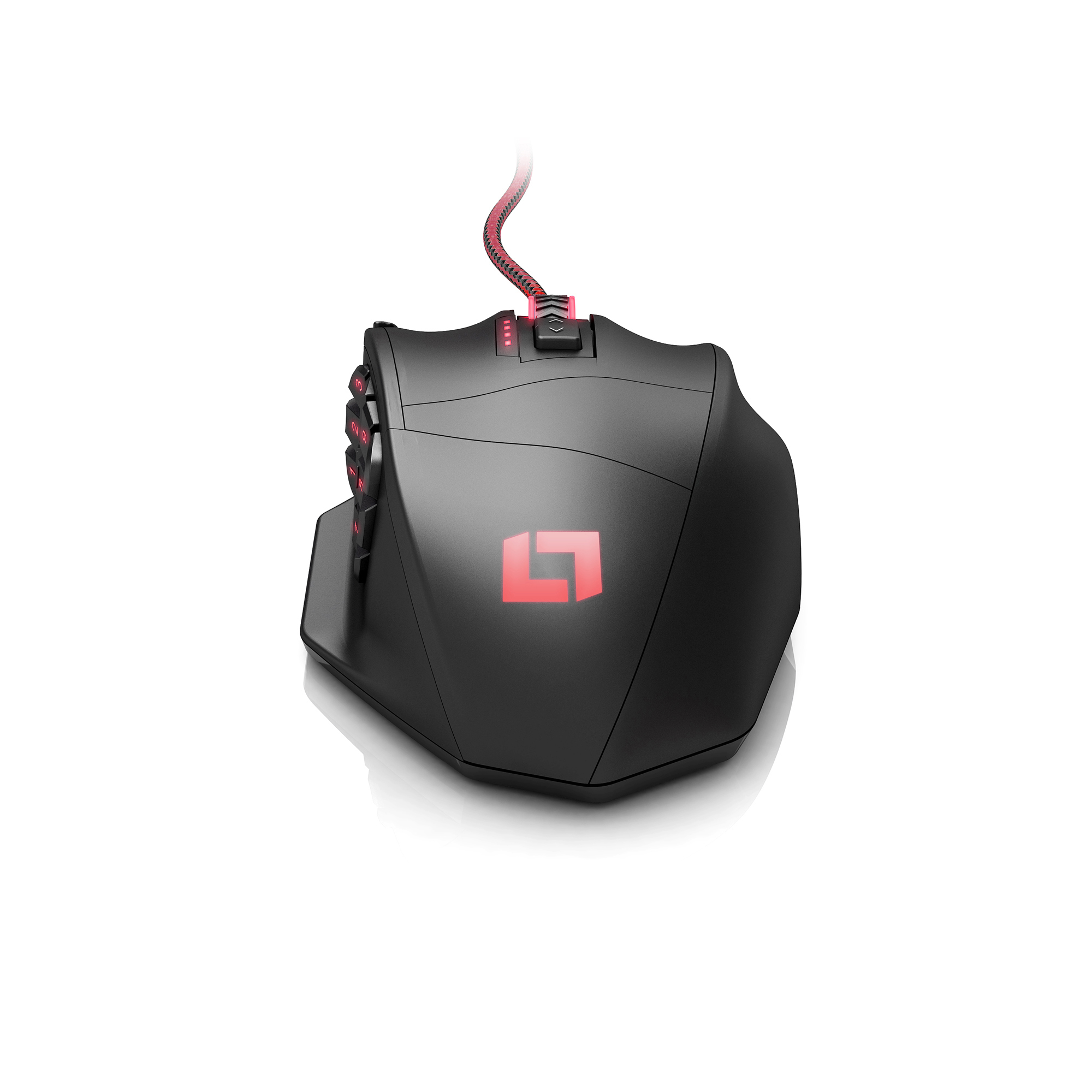 LIONCAST LM30 Maus, Schwarz