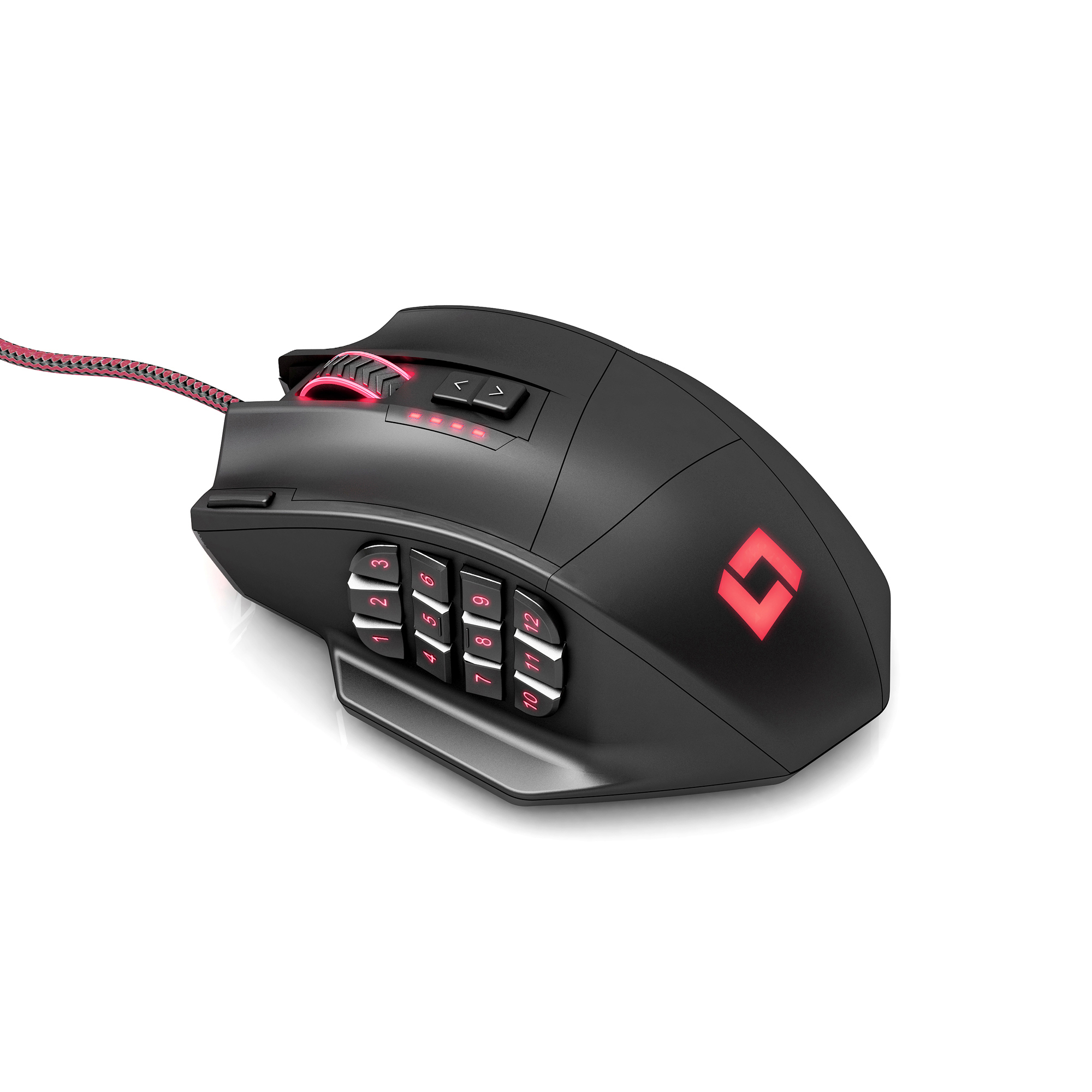 LIONCAST LM30 Maus, Schwarz