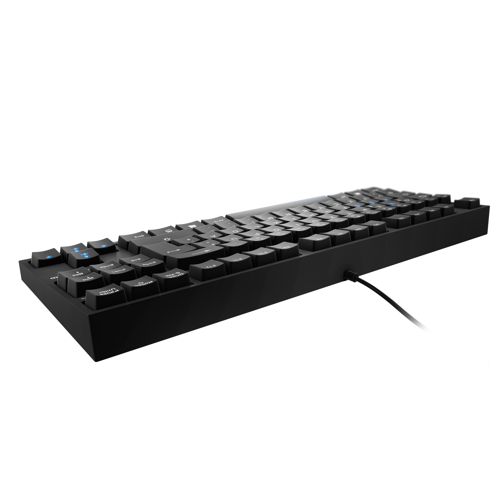 LIONCAST Gaming Tastatur LK20 Cherry MX Brown, schwarz (15096)