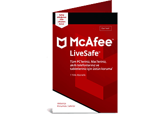 MCAFEE(UE) Livesafe 1 Yıl Antivirüs Programı_0