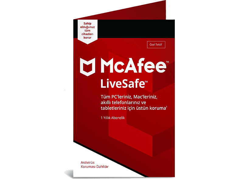 MCAFEE(UE) Livesafe 1 Yıl Antivirüs Programı_0