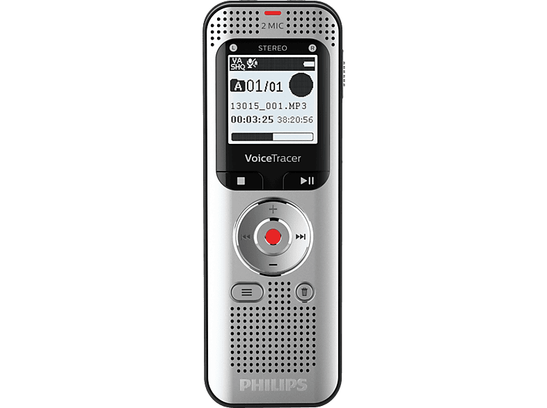 Philips VoiceTracer DVT2050 Digital Voice Recorder
