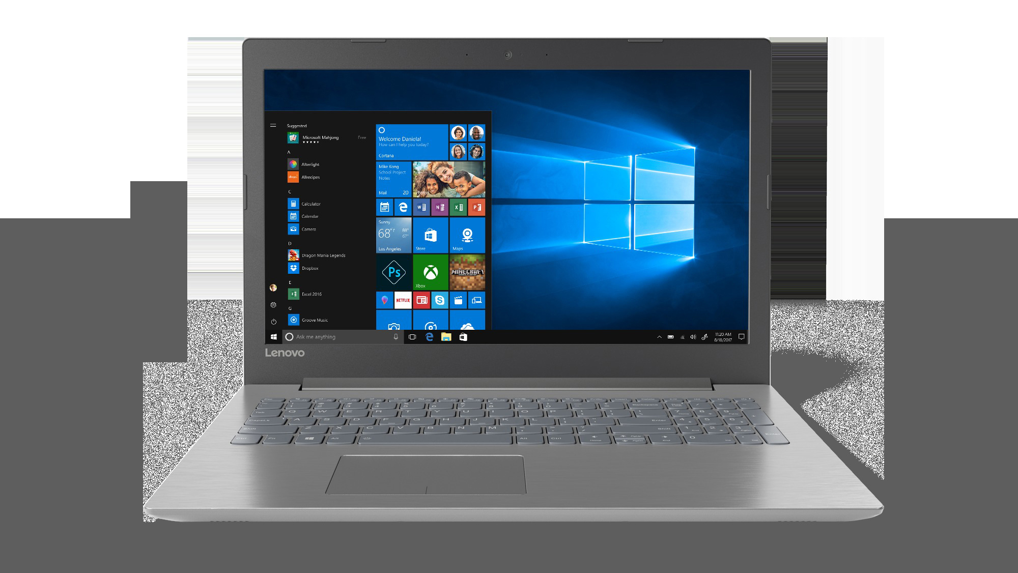 LENOVO IdeaPad 320 - 15,6 Zoll - Intel® Core™ i7 i7-8550U - 8 GB - 256 GB - Windows 10 (64 Bit)