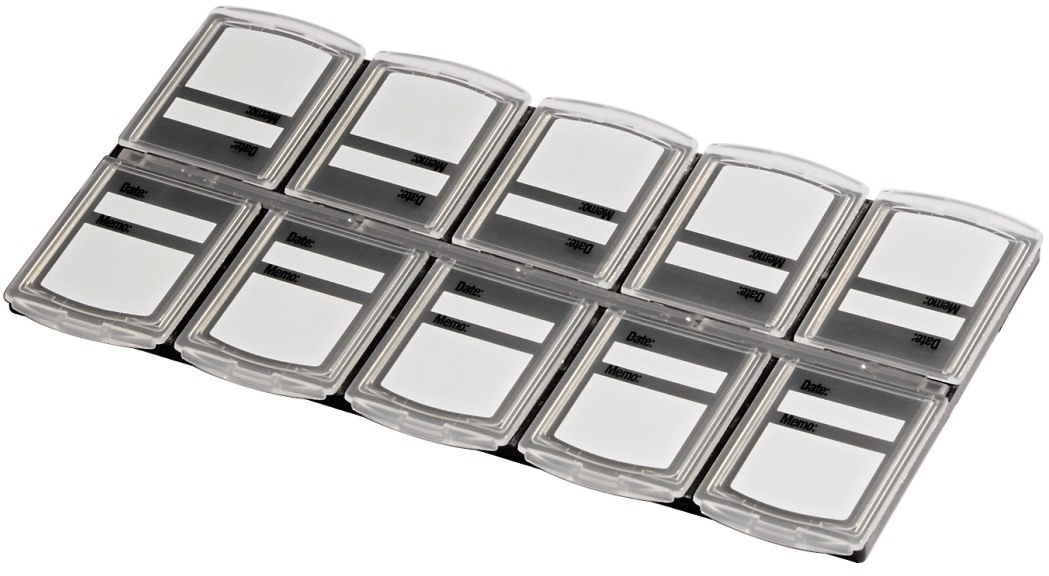 HAMA Boîtier pour 10 cartes mémoire (95985)