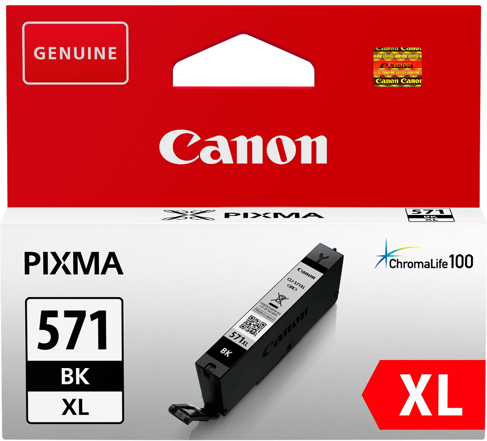 CANON CLI-571BK XL Zwart (0331C001)