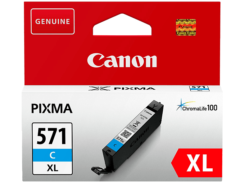 CANON CLI-571C XL Cyaan (0332C001)