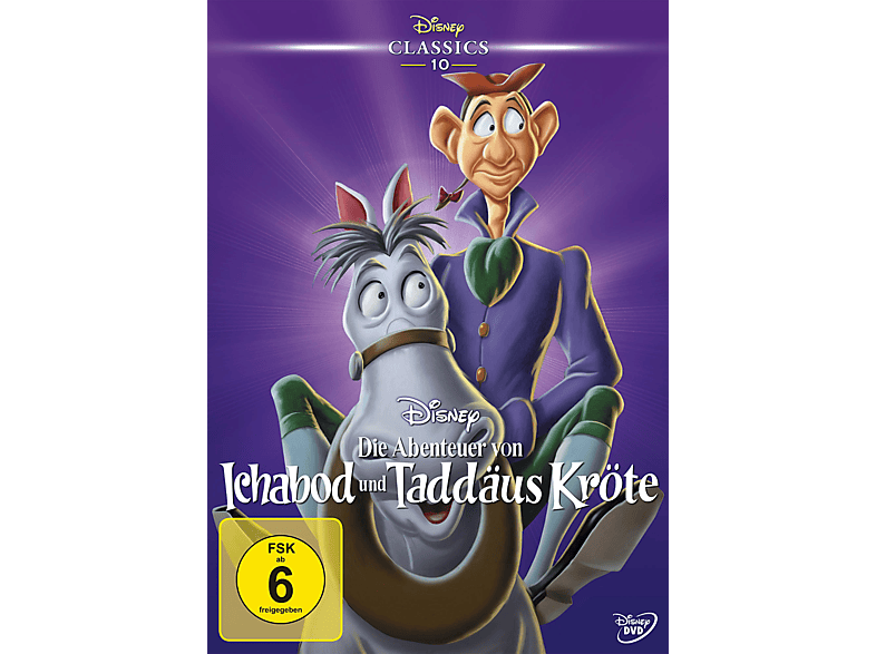Classics) Kröte Die DVD Taddäus und (Disney Abenteuer von Ichabod