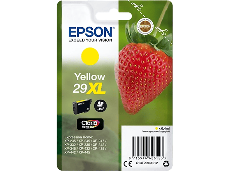 EPSON 29 XL Geel (C13T29944022)