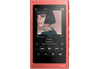 SONY SONY NW-A45R - Walkman® lettori MP3 - Con High-Resolution Audio - Rosso - Lettore MP3 (16 GB, Rosso)