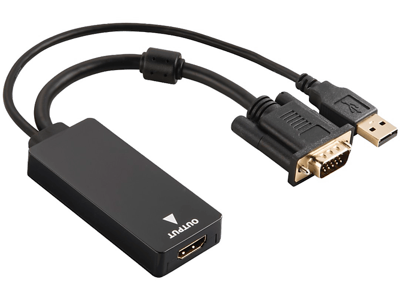 HAMA VGA+USB / HDMI- adapter (54547)
