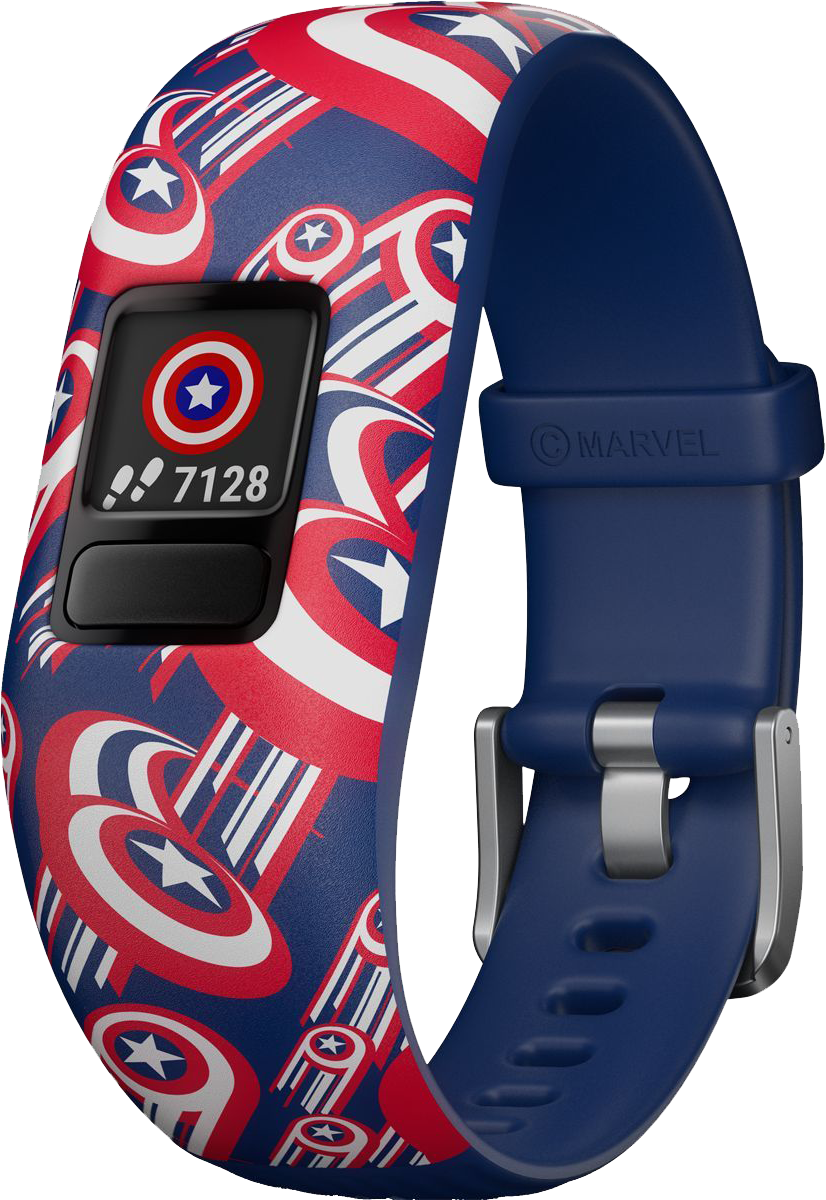 GARMIN VivoFit junior 2 Captain America okosóra