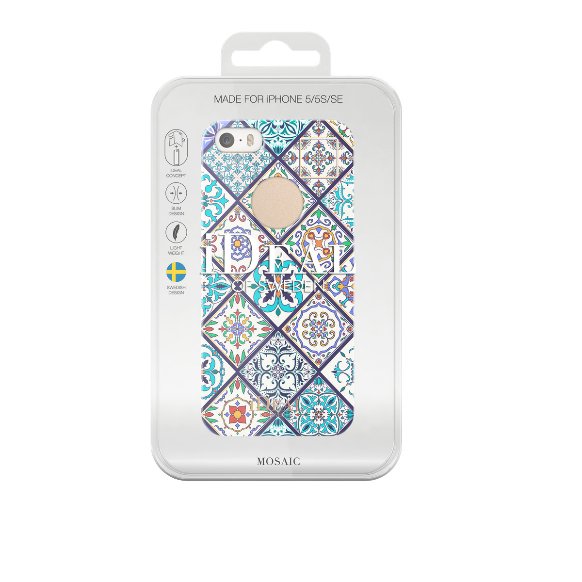 IDEAL OF SWEDEN Fashion, Backcover, Apple, iPhone SE (2016), Mosaic